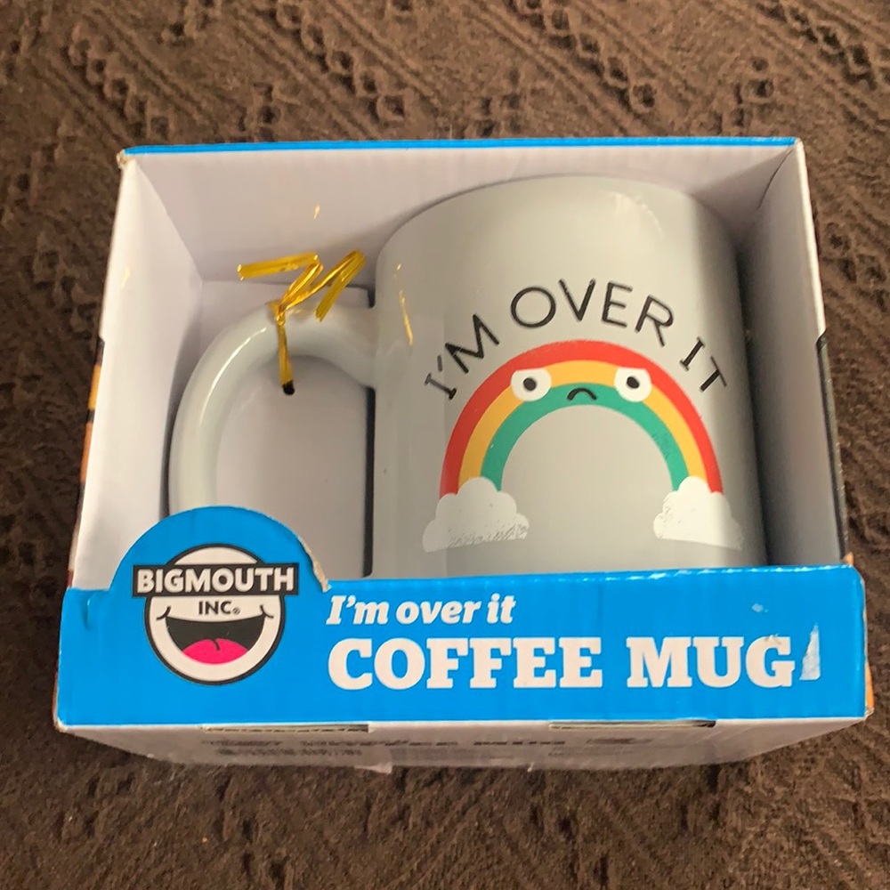 Bigmouth Inc. Large Coffee Mug new I’m Over It